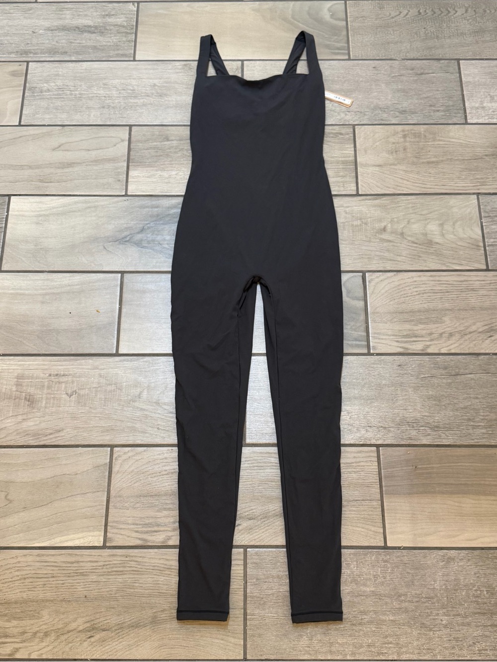 SKIMS Fits Everybody Maternity Catsuit Onyx Black